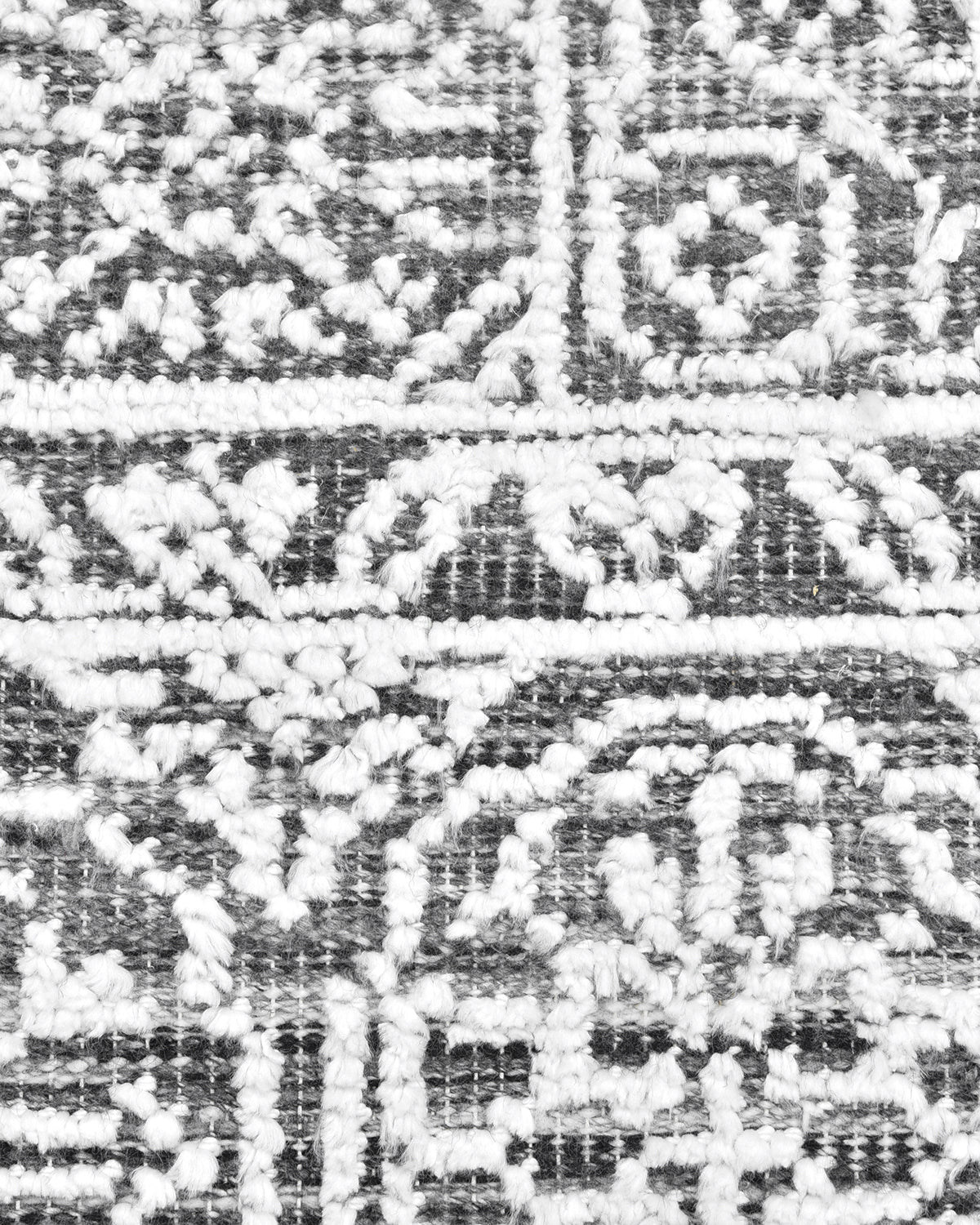Charles Hand-Loomed Contemporary Floral Gray Area Rug Gray