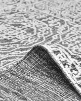 Charles Hand-Loomed Contemporary Floral Gray Area Rug Gray