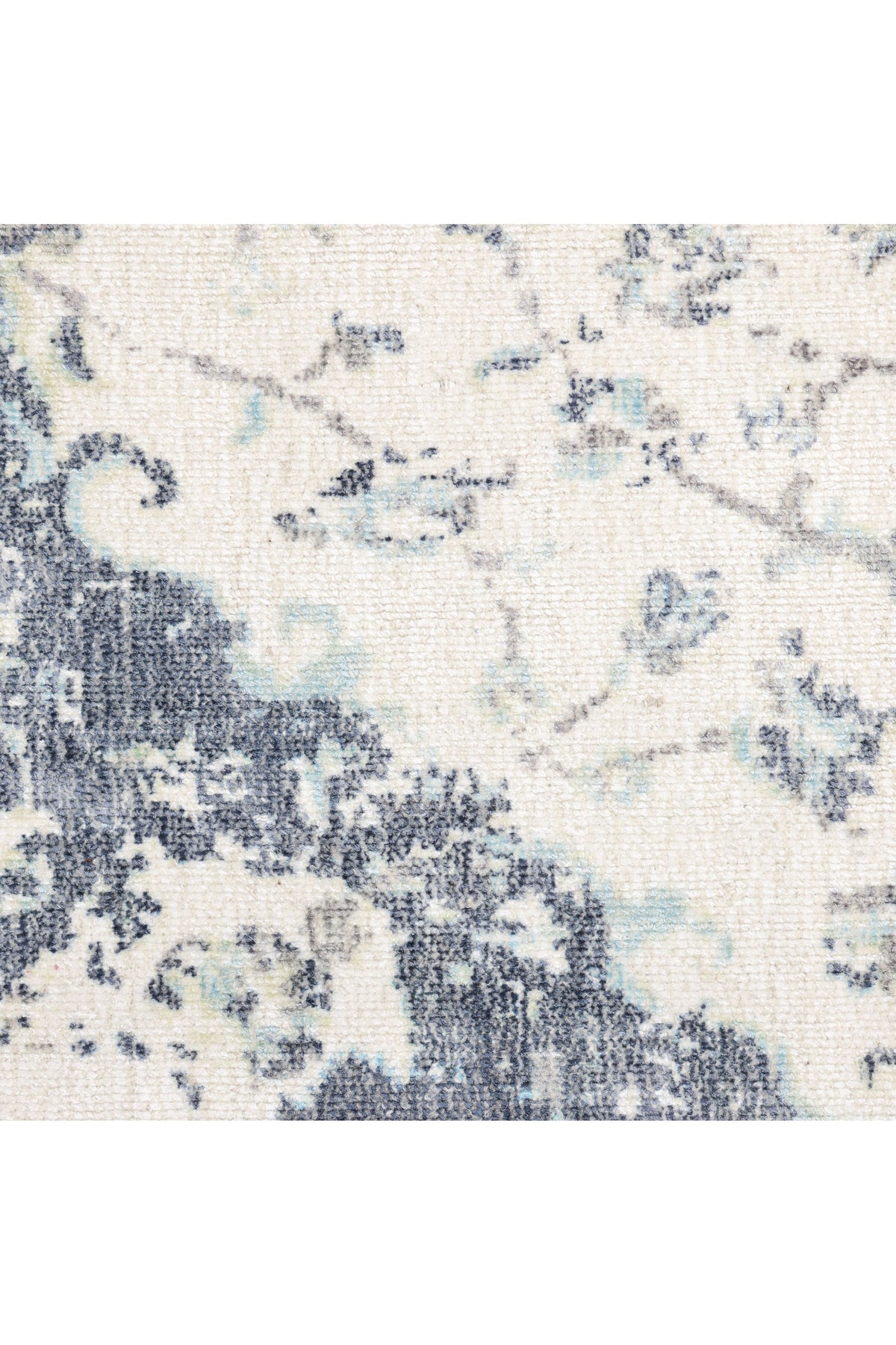 Leena Hand-Loomed Contemporary Floral Ivory Area Rug Ivory
