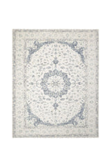 Leena Hand-Loomed Contemporary Floral Ivory Area Rug Ivory