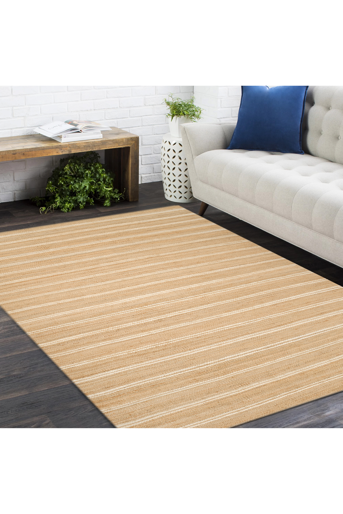 Lilly, Handmade Area Rug - 3' 0" X 5' 0" Brown
