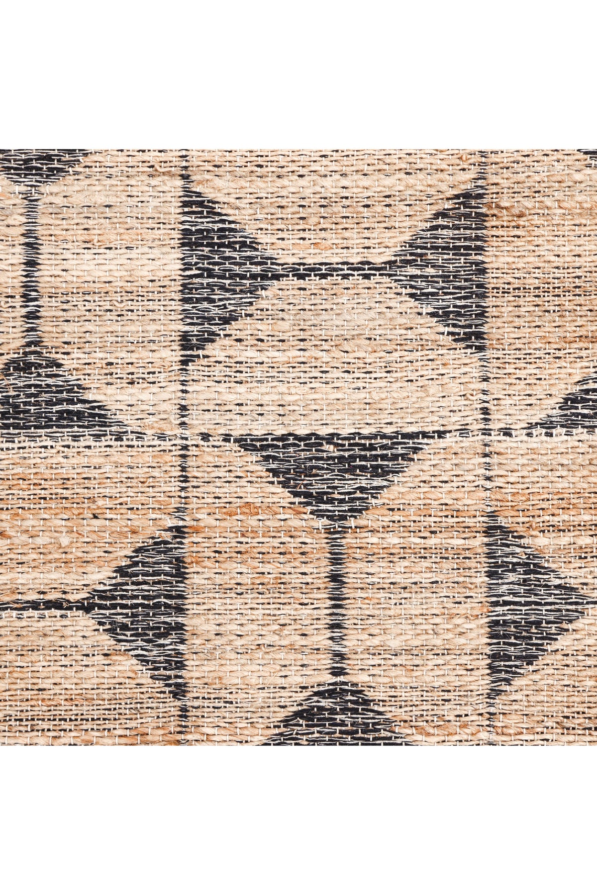 Elle Hand Woven Contemporary Geometric Brown Area Rug Brown