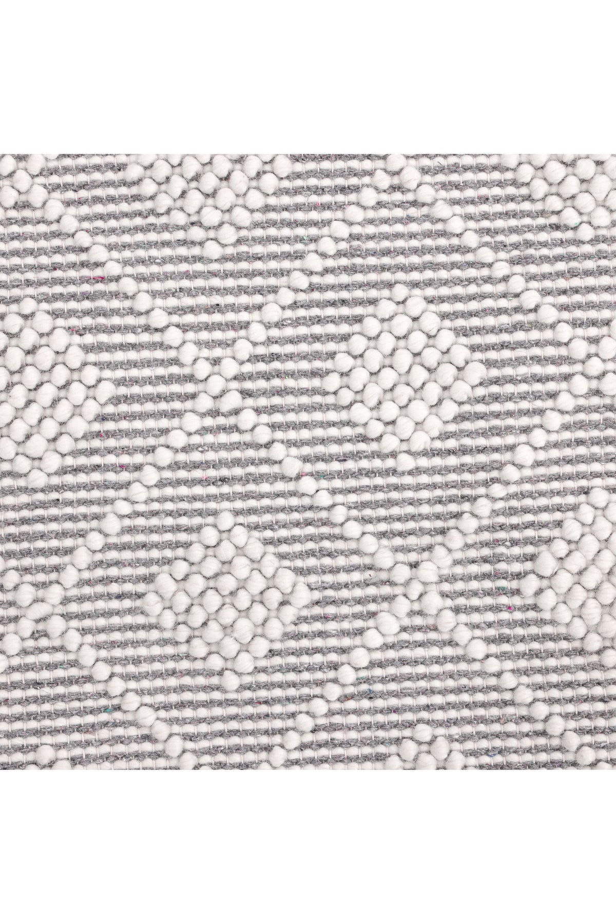 Bristol Wool Hand Woven Contemporary Area Rug Light Gray