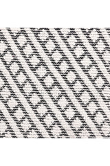 London Wool Hand Woven Contemporary Area Rug Ivory