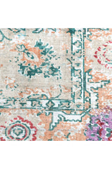 Ithica Hand-Loomed Contemporary Floral Beige Area Rug Beige