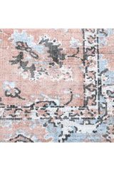 Ithica Hand-Loomed Contemporary Floral Red Area Rug Red