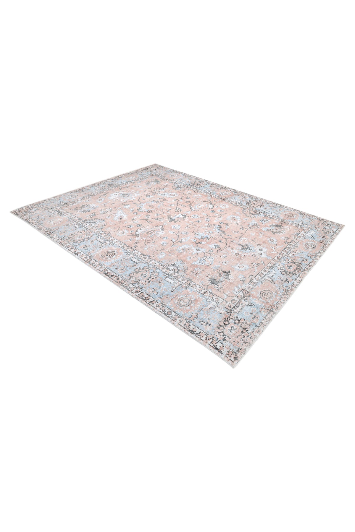 Ithica Hand-Loomed Contemporary Floral Red Area Rug Red
