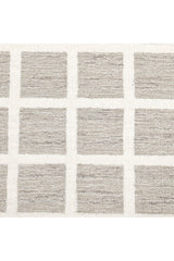 Rye Hand-Loomed Contemporary Geometric Brown Area Rug Brown