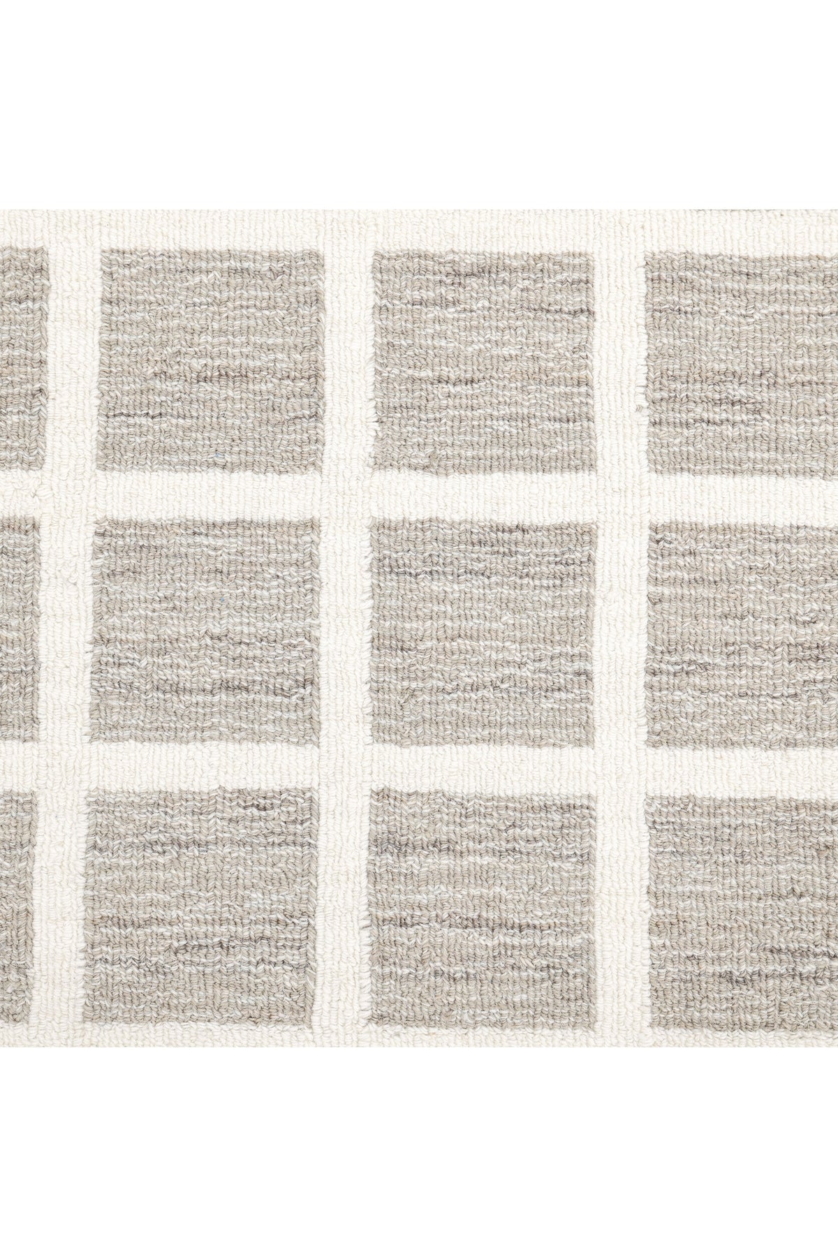 Rye Hand-Loomed Contemporary Geometric Brown Area Rug Brown