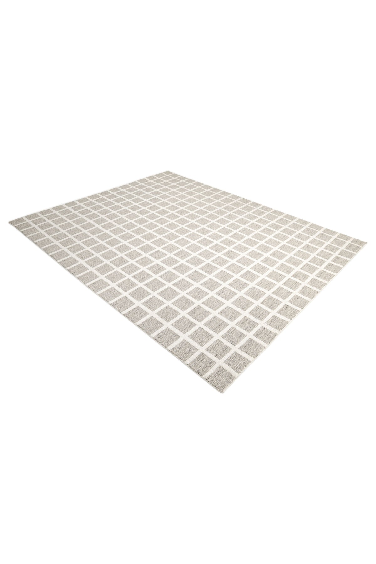 Rye Hand-Loomed Contemporary Geometric Brown Area Rug Brown