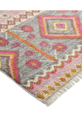 Hudson, Hand-Knotted Area Rug Pink