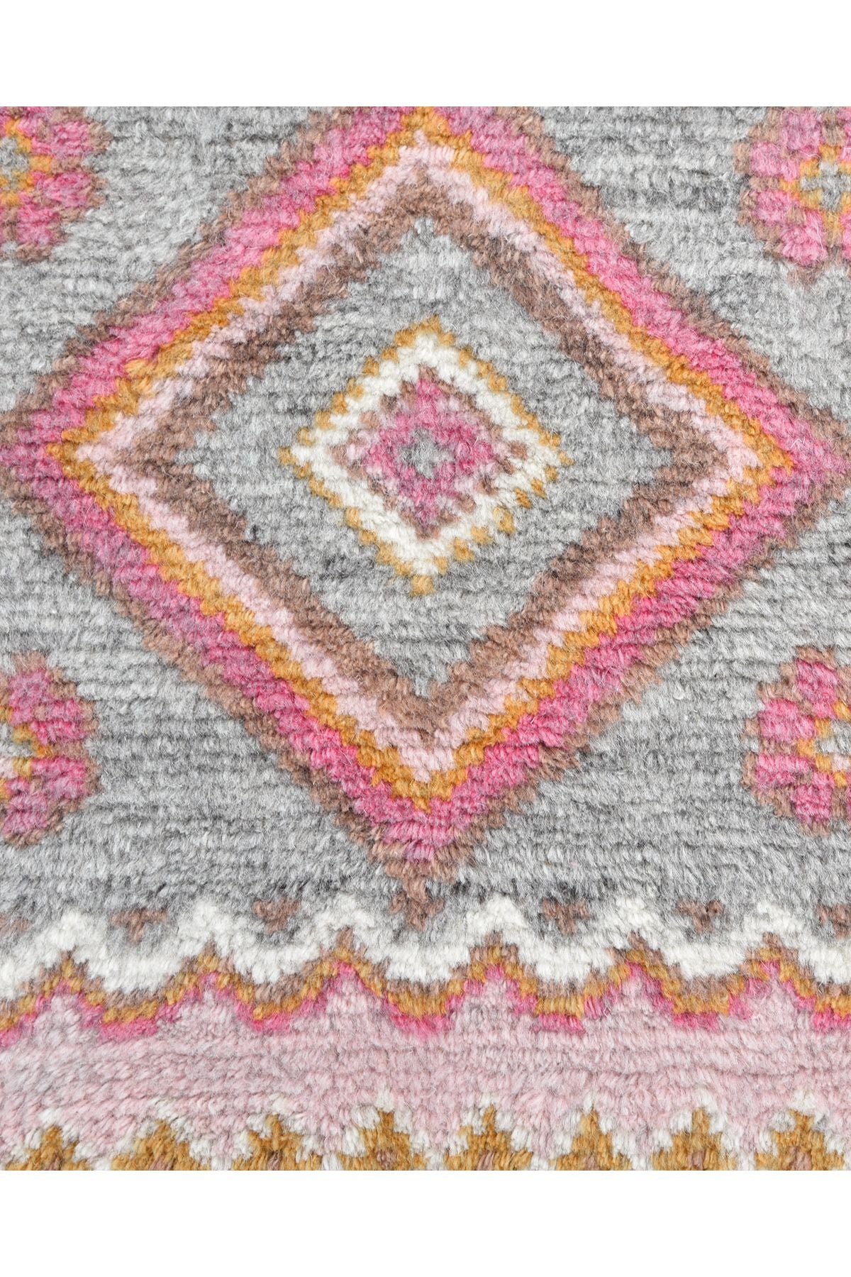 Hudson, Hand-Knotted Area Rug Pink