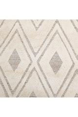 Fulton Hand-Loomed Bohemian Geometric Beige Area Rug Beige