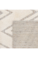 Fulton Hand-Loomed Bohemian Geometric Beige Area Rug Beige