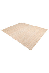 Lee Hand Woven Contemporary Solid Light Brown Area Rug Light Brown