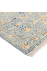 Lagos, Hand-Knotted Area Rug - 3' 0" X 5' 0" Light Gray
