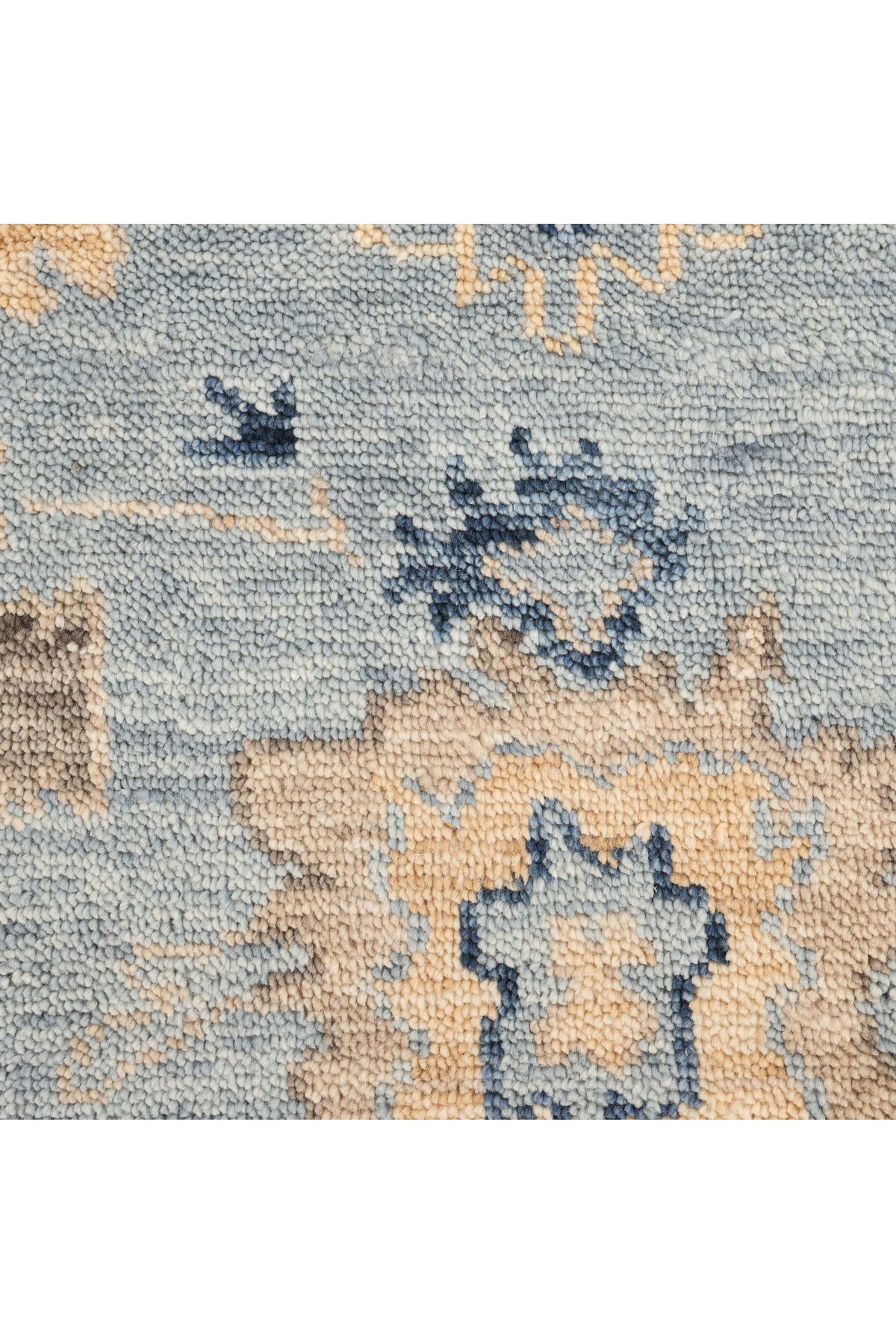 Lagos, Hand-Knotted Area Rug - 3' 0" X 5' 0" Light Gray