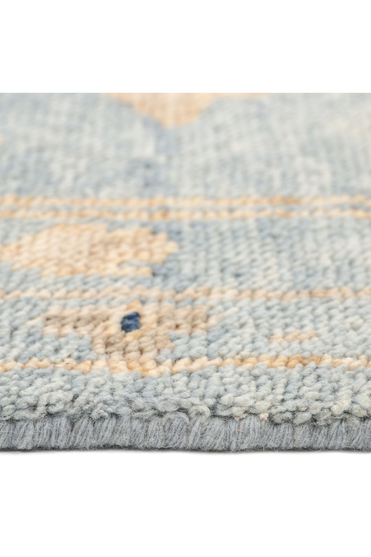 Lagos, Hand-Knotted Area Rug - 3' 0" X 5' 0" Light Gray