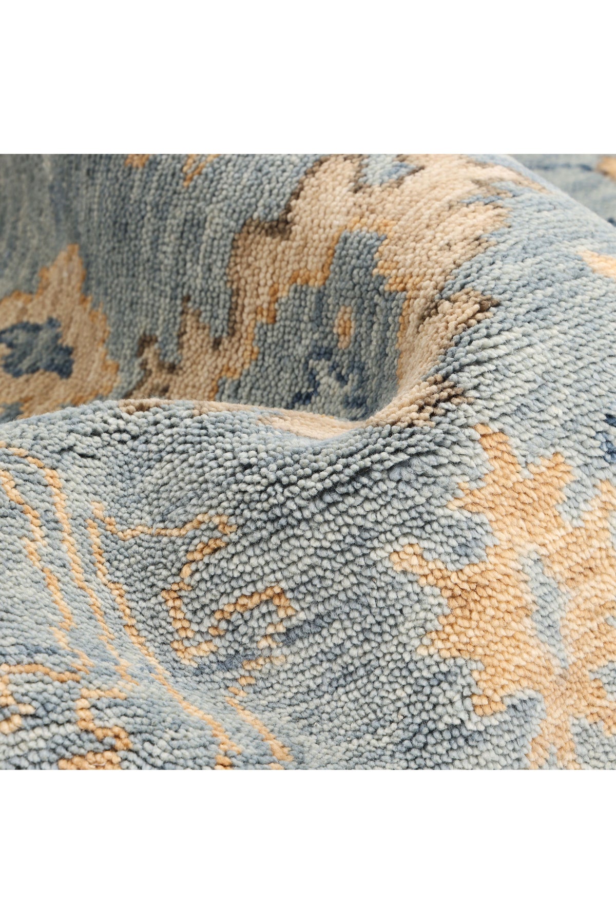 Lagos, Hand-Knotted Area Rug - 3' 0" X 5' 0" Light Gray