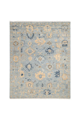 Lagos, Hand-Knotted Area Rug - 3' 0" X 5' 0" Light Gray