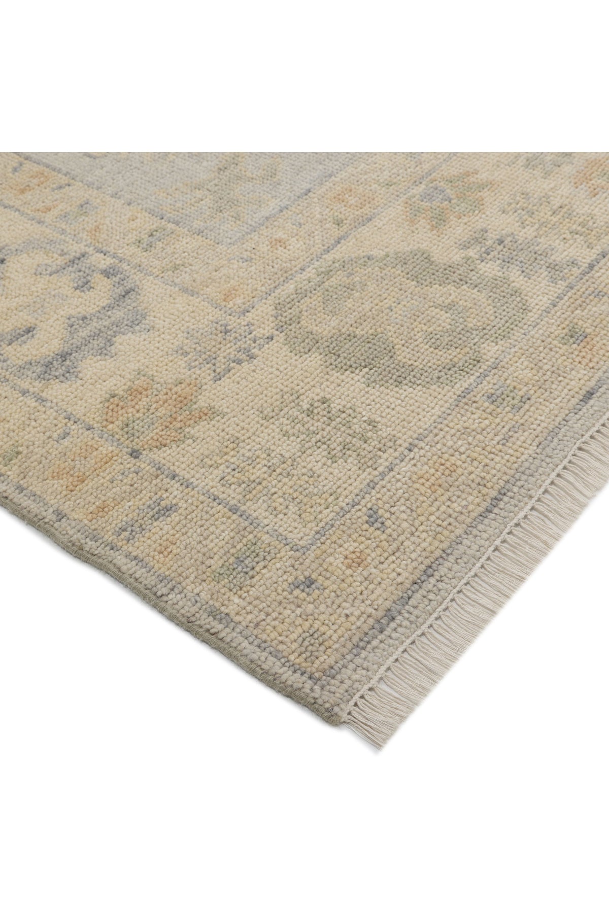 Edinburgh Wool Hand Knotted Traditional Area Rug Lavender