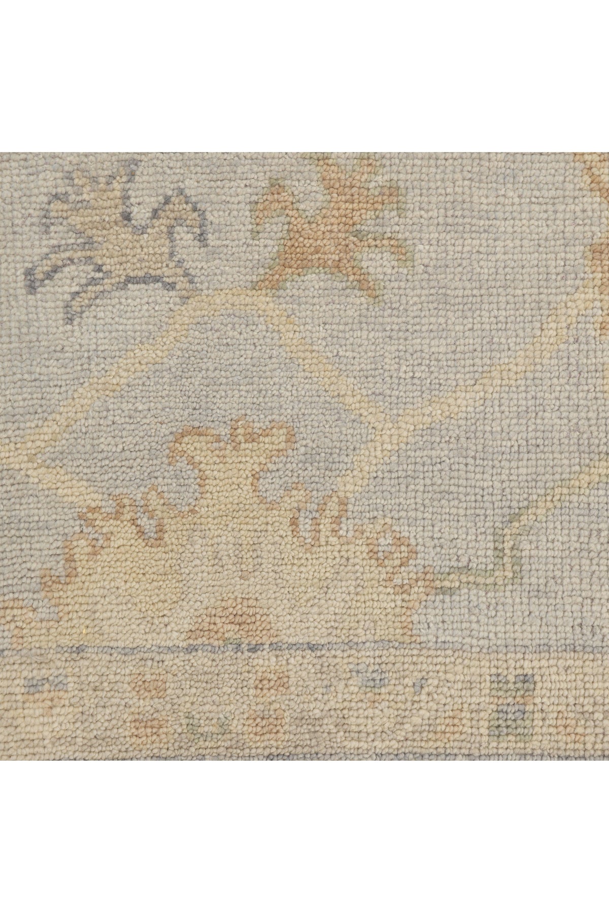 Edinburgh Wool Hand Knotted Traditional Area Rug Lavender