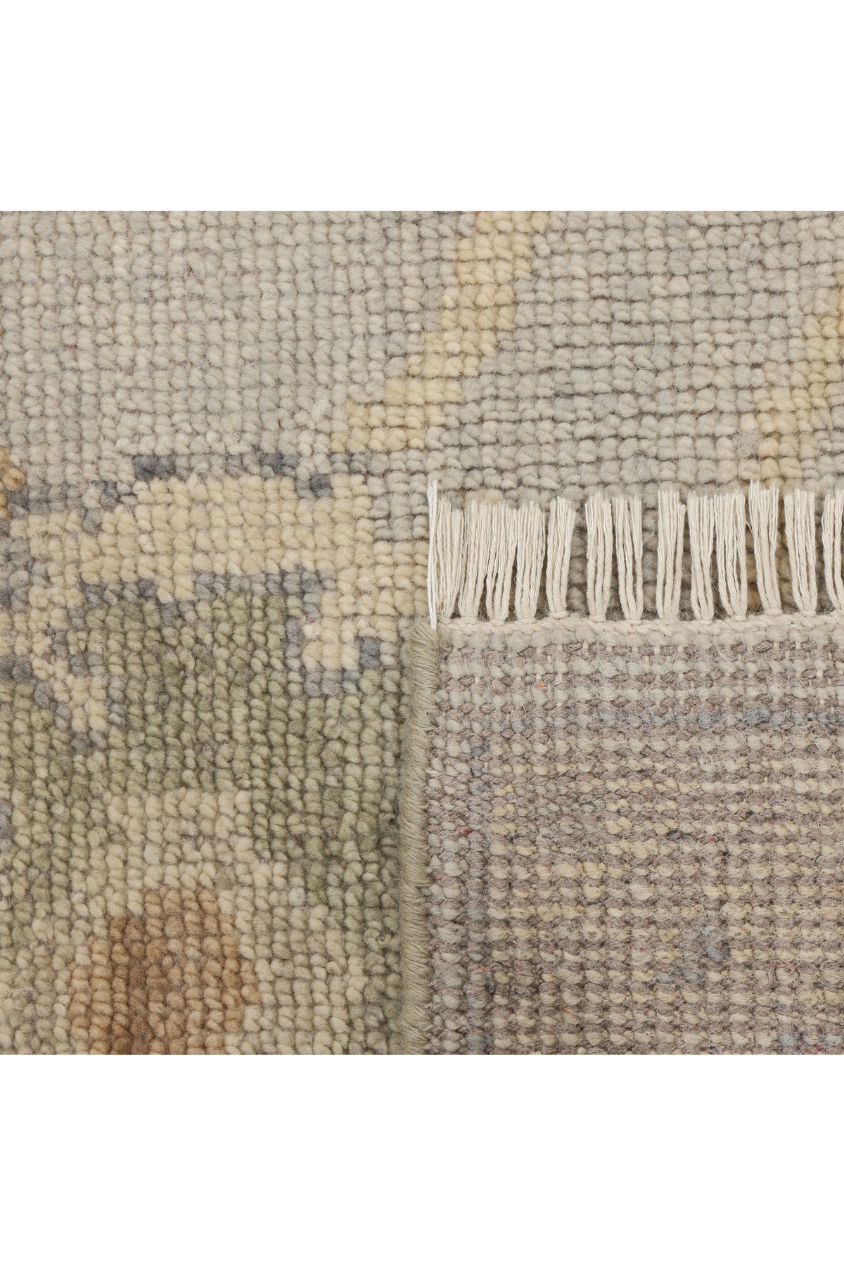 Edinburgh Wool Hand Knotted Traditional Area Rug Lavender