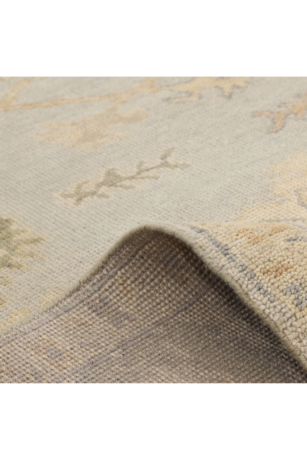 Edinburgh Wool Hand Knotted Traditional Area Rug Lavender