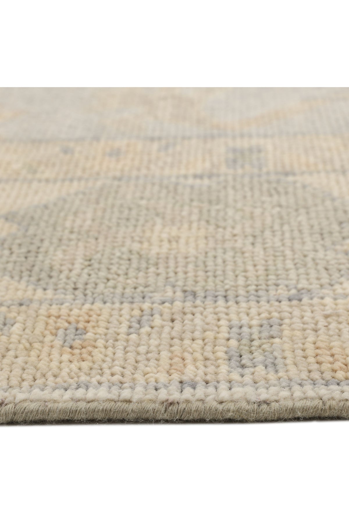 Edinburgh Wool Hand Knotted Traditional Area Rug Lavender