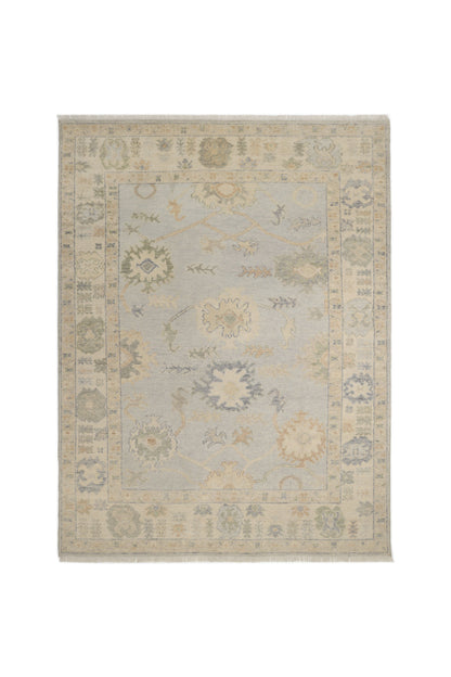 Edinburgh Wool Hand Knotted Traditional Area Rug Lavender