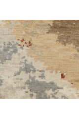 Glasgow Wool Hand Knotted Contemporary Area Rug Multi