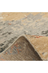 Glasgow Wool Hand Knotted Contemporary Area Rug Multi