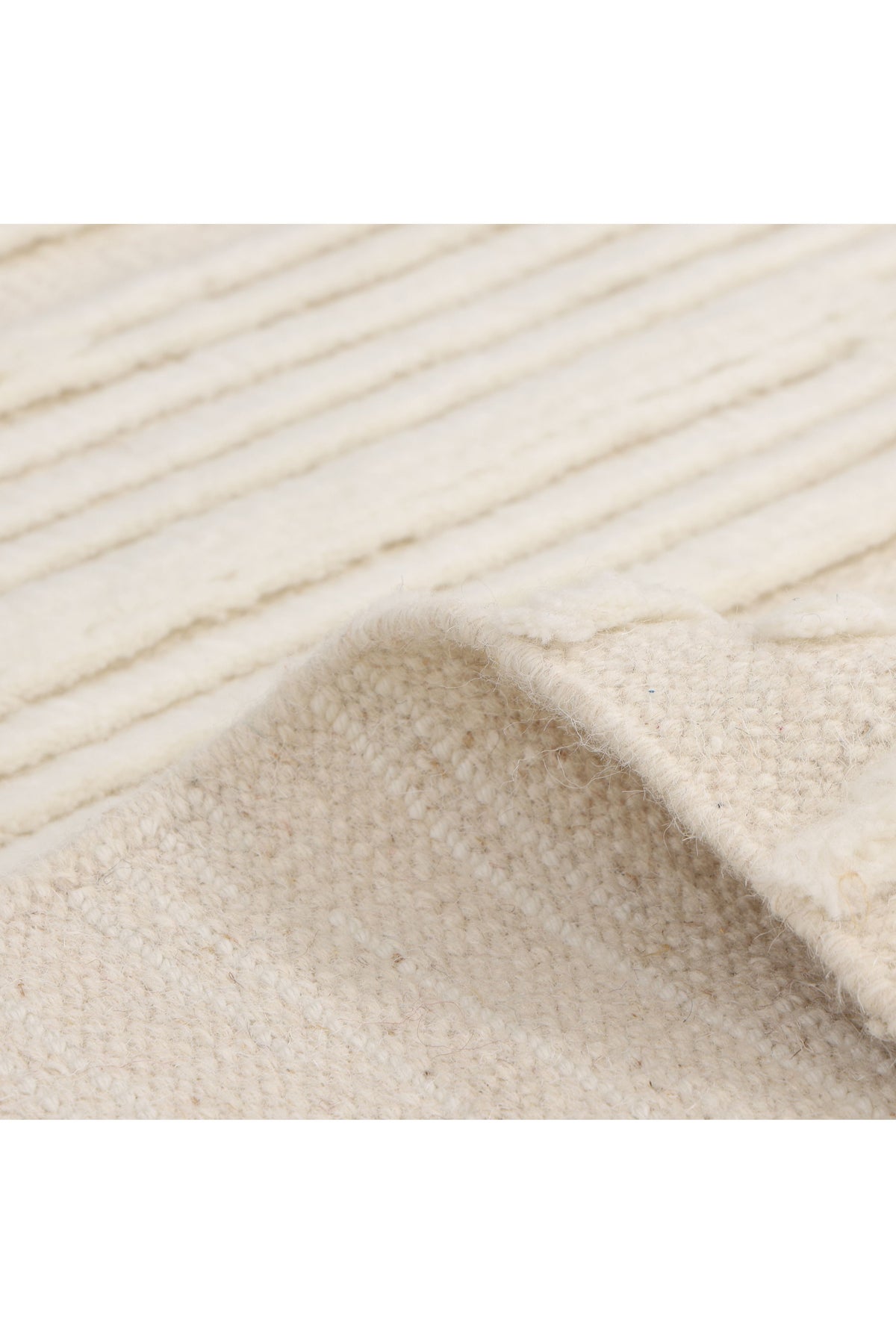 Perth, Handmade Area Rug - 3' 0'' X 5' 0'' Ivory