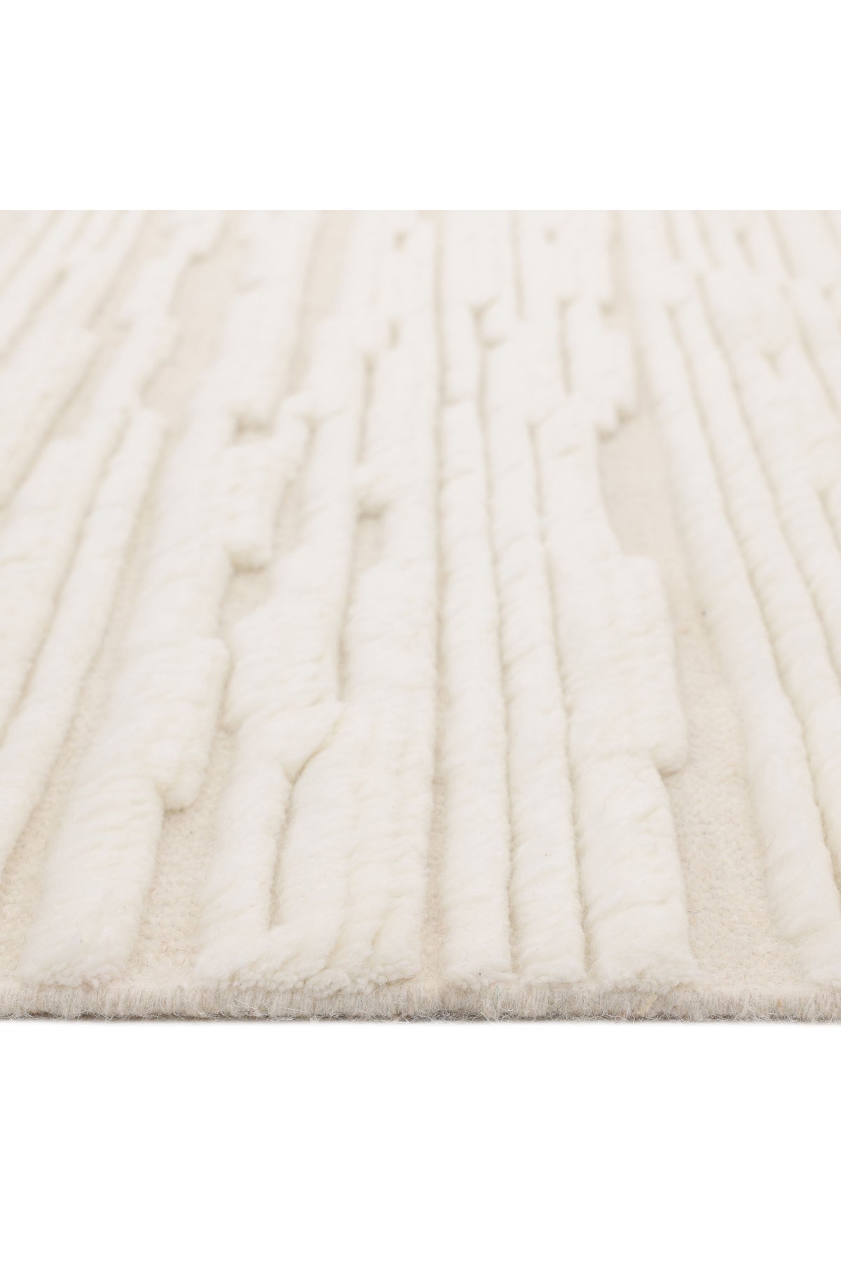 Perth, Handmade Area Rug - 3' 0'' X 5' 0'' Ivory