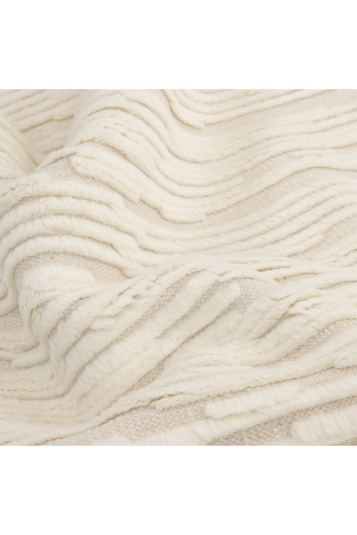 Perth, Handmade Area Rug - 3' 0'' X 5' 0'' Ivory