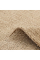 Aberdeen Wool Hand -loomed Contemporary Area Rug Brown