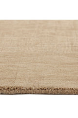 Aberdeen Wool Hand -loomed Contemporary Area Rug Brown