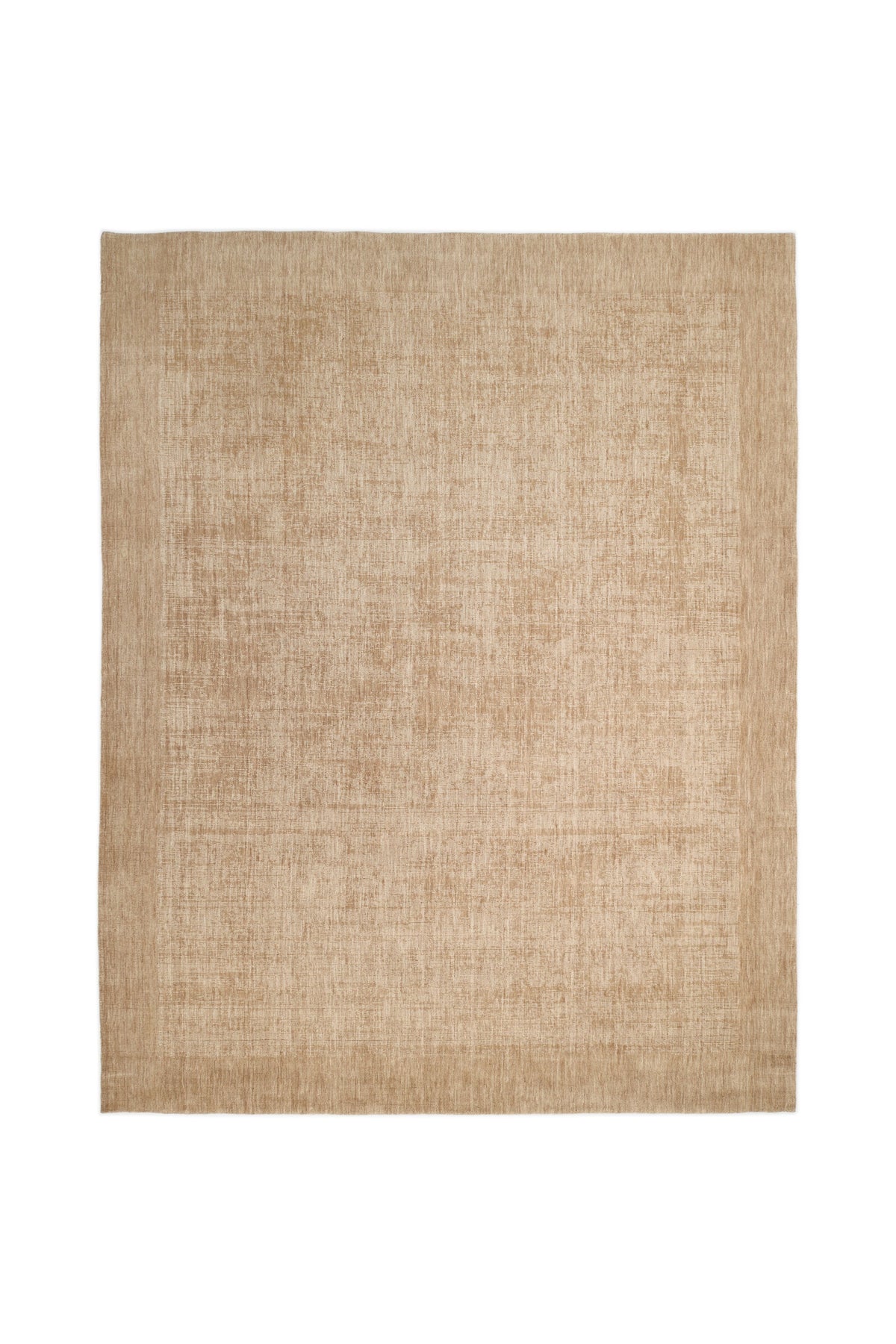 Aberdeen Wool Hand -loomed Contemporary Area Rug Brown