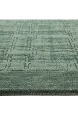 Sterling Wool Hand -loomed Contemporary Area Rug Green