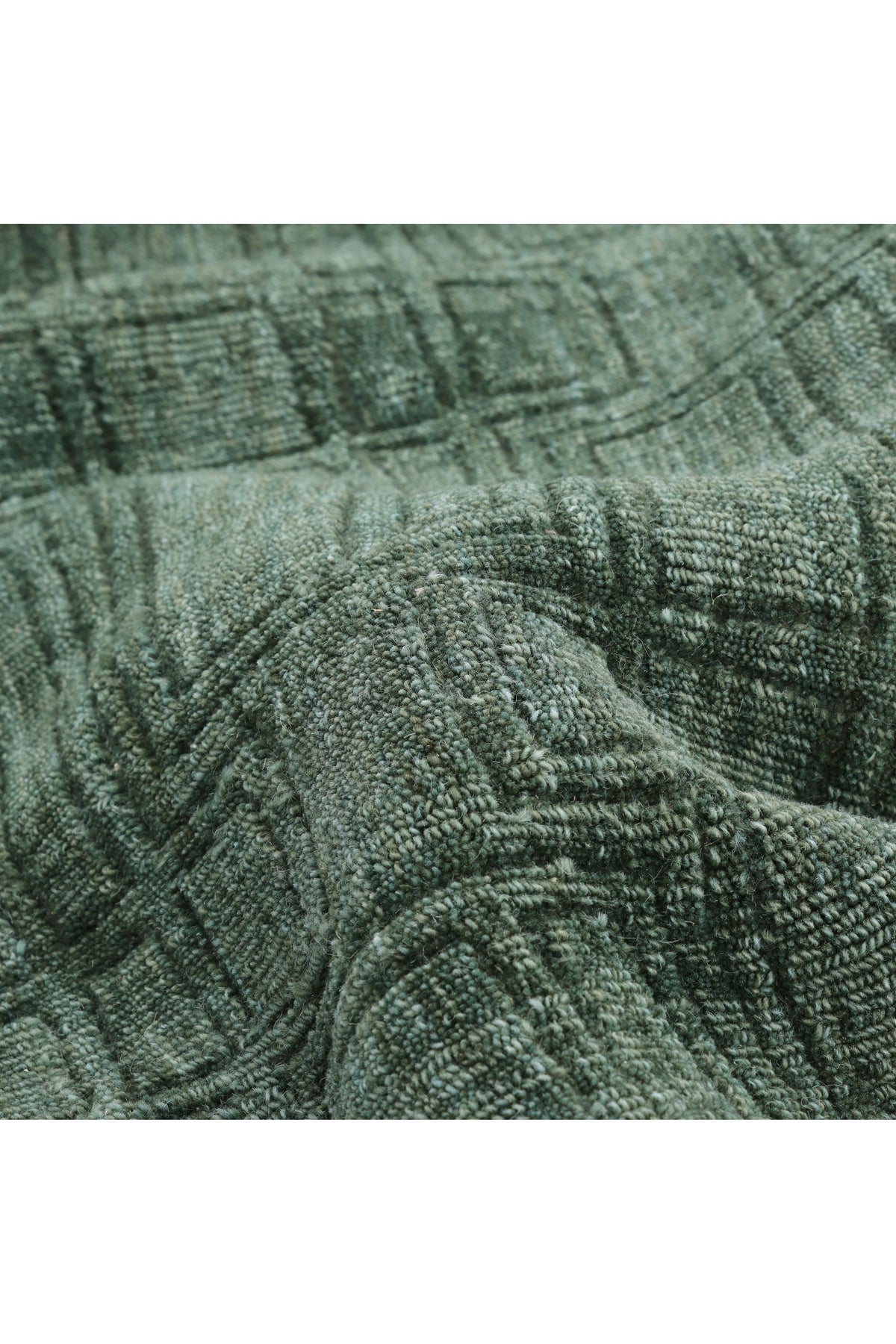 Sterling, Handmade Area Rug - 3' 0'' X 5' 0'' Green