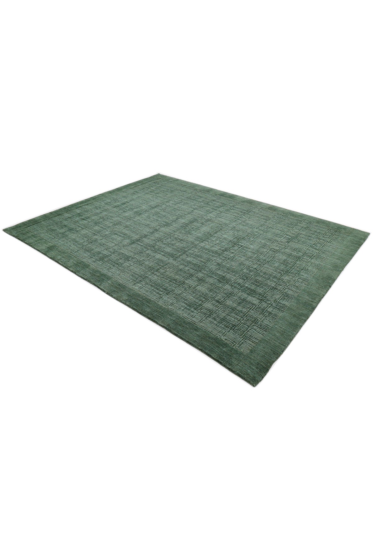 Sterling, Handmade Area Rug - 3' 0'' X 5' 0'' Green