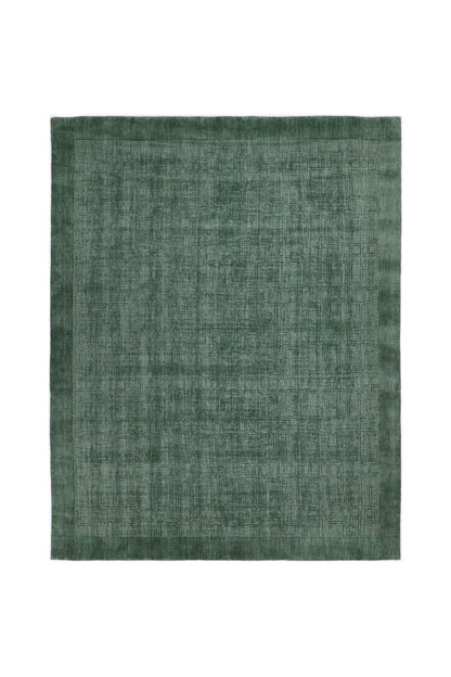 Sterling Wool Hand -loomed Contemporary Area Rug Green