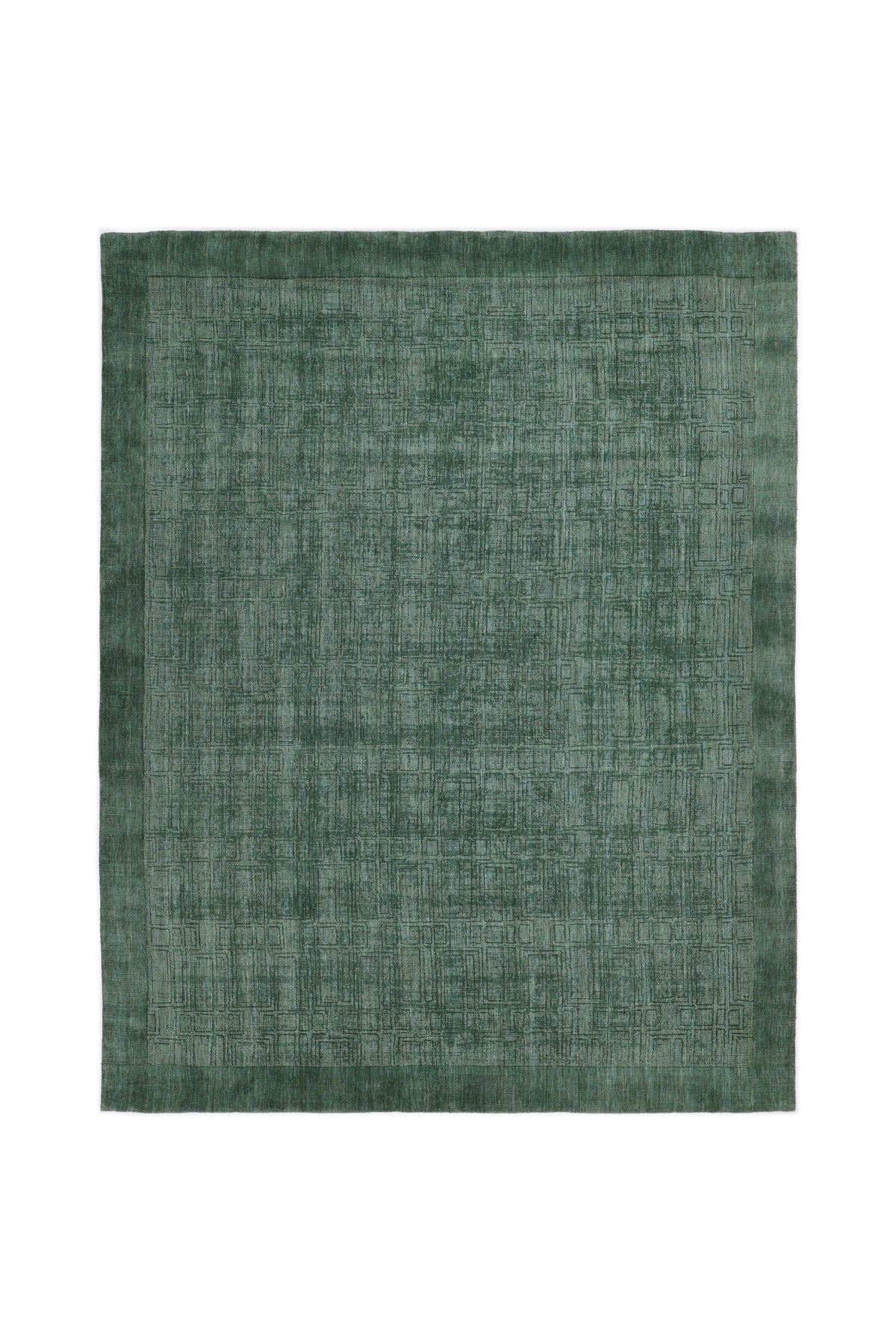 Sterling, Handmade Area Rug - 3' 0'' X 5' 0'' Green