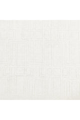 Sterling Wool Hand -loomed Contemporary Area Rug Ivory