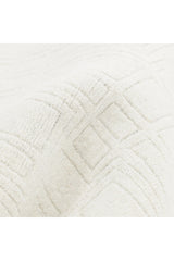 Sterling Wool Hand -loomed Contemporary Area Rug Ivory