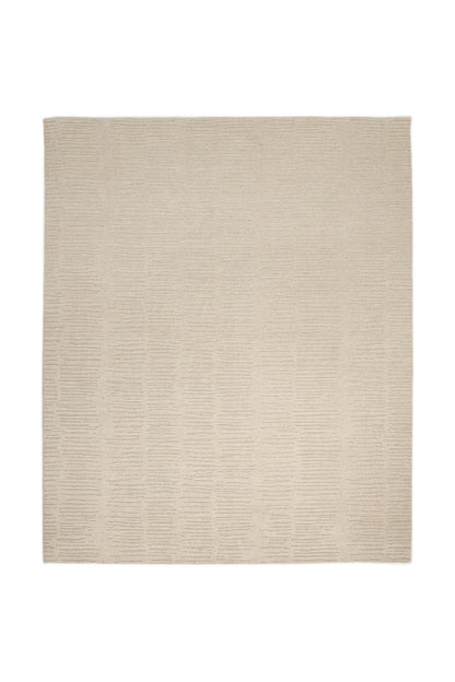 Hamilton, Wool Handmade Beige Area Rug Beige