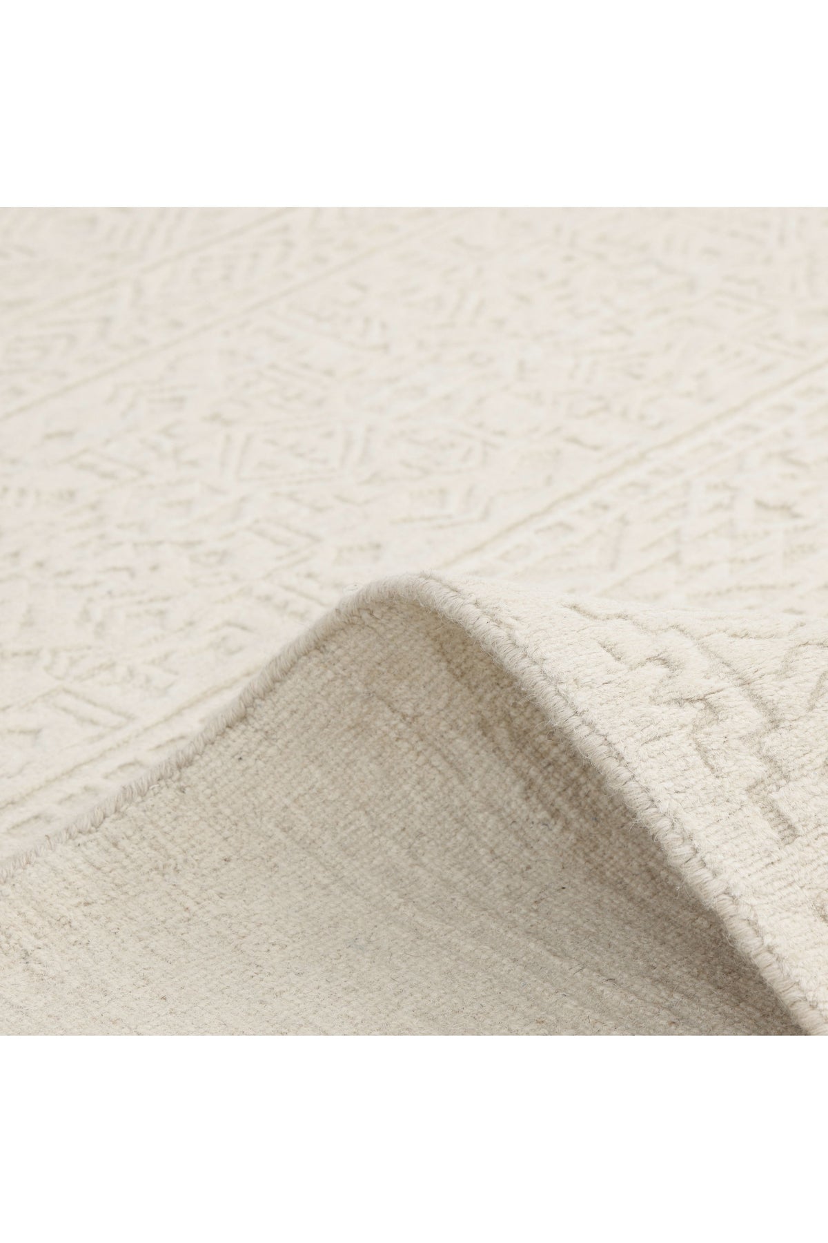 Fallkirk, Handmade Area Rug - 3' 0'' X 5' 0'' Ivory