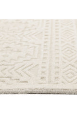 Fallkirk, Handmade Area Rug - 3' 0'' X 5' 0'' Ivory