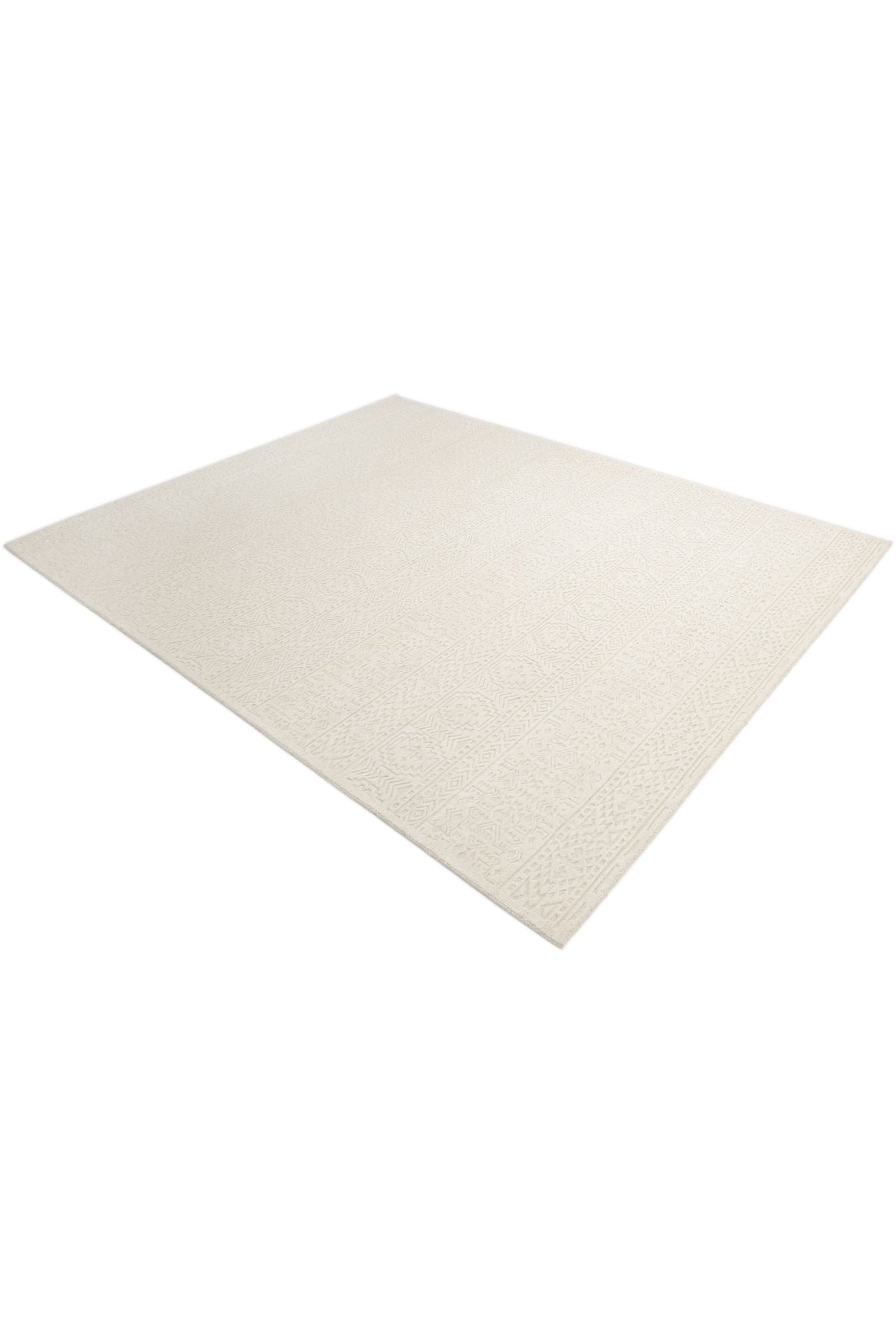 Fallkirk, Handmade Area Rug - 3' 0'' X 5' 0'' Ivory