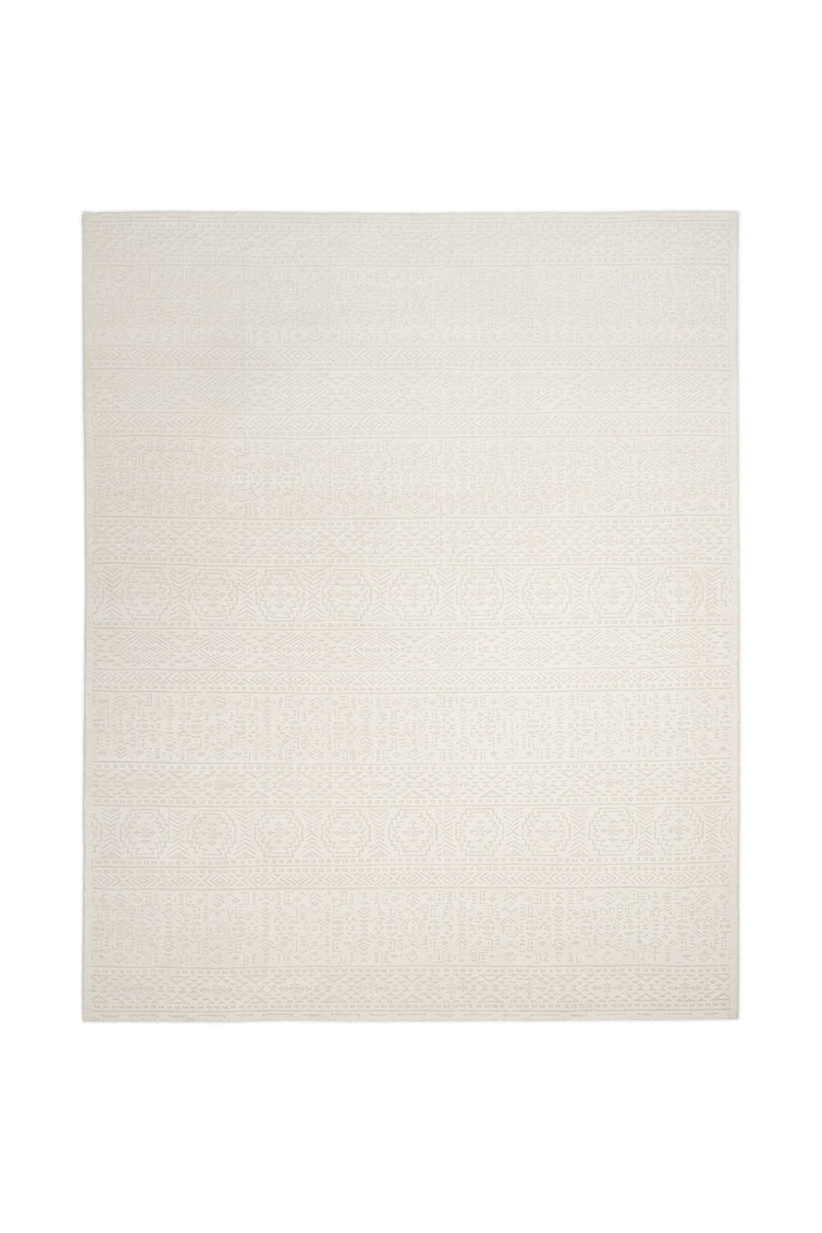 Fallkirk, Handmade Area Rug - 3' 0'' X 5' 0'' Ivory